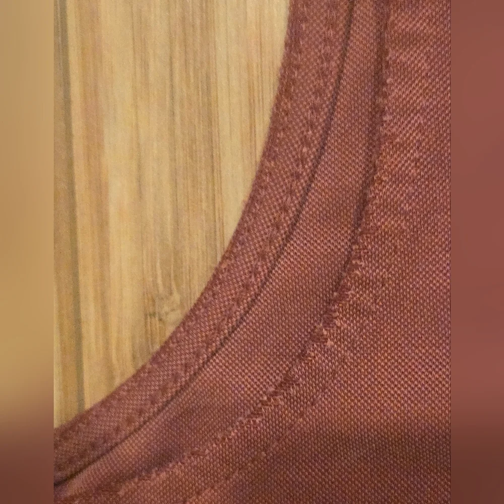 A New Day Sleeveless Brown Women's Top - Picture 4 of 8